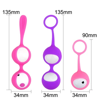Bile Kegel Inteligent dragoste bile Vaginale strângeți exercițiu machine Vibrator ,Vaginale Geisha Bile Ben Wa mingea jucărie Sexuală pentru Femei