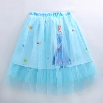 Desene animate Fata Rochie de Printesa Sukienka Jumătate de lungime de Îmbrăcăminte pentru Copii pentru Frozen2 Costum Halat Princesse Rochii Unicorn Vestido
