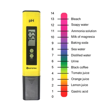 Digital Portabil PH Metru Tester Laborator PH-ului Apei de Calitate Tester ATC Calibrare Automată pentru Băuturi Alimentele Acvariu Vin Urină