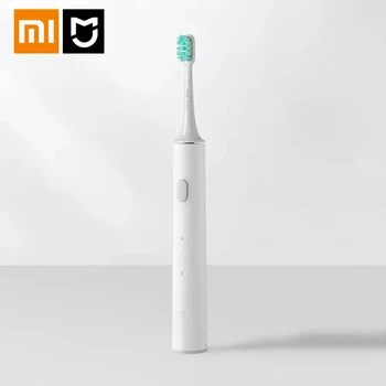 Original Xiaomi Mijia Sonic periuta de dinti Electrica T300 de Înaltă frecvență Trilling Magneto 25-a zi de Viață a Bateriei Alb