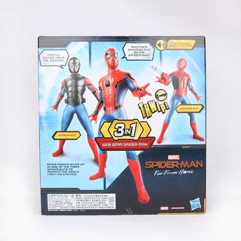 33cm Marvel Jucării Electronice Avengers, Spider-man Departe De Casă PVC Acțiune Figura 3 în 1Web de Viteze Spiderman de Colectie Model de Păpuși