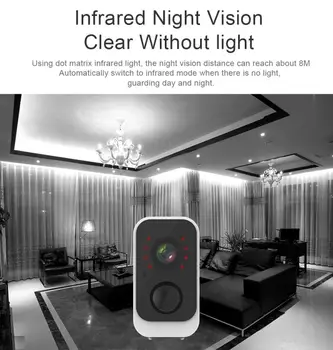 1080P Unplugged Reîncărcabilă aparat de Fotografiat fără Fir WiFi Plug-in Acasă în aer liber, Conexiune la Distanță Telefonul Mobil HD Night Vision Monitorizare