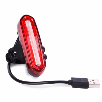 120 Lumeni LED Biciclete Coada Lumina USB Reîncărcabilă Puternică Biciclete Lumini Spate Bicicleta Lampa Accesorii