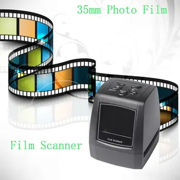 Mare Fast Foto Printe Rezoluție Scaner Foto 35mm/135mm Slide Scanner de Film Digital USB Converter Film cu 2,36