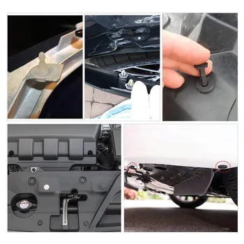 415pcs/Set Masina de Plastic Corp Vehicul Push Pin Nit de Fixare Tapiterie Clipuri Reparații auto Gama de Seturi Pentru Interior Auto pentru Toyota