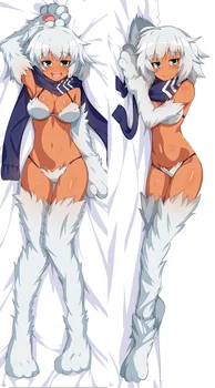Monster Musume (monster_girl_encyclopedia) HYAKURAN & Tionishia & demon pernă acoperă anime Dakimakura corpului față de Pernă Otaku