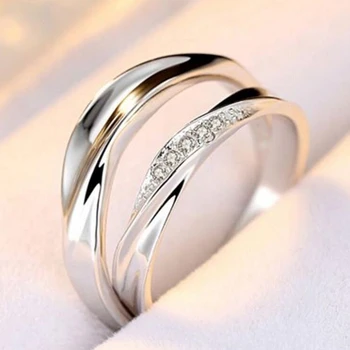 NEHZY argint 925 femeie Noua Doamnă de moda deschiderea val de înaltă calitate, piatra de cristal bijuterii inel de epocă