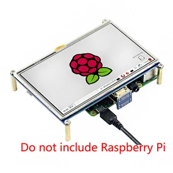 Raspberry Pi 5 inch Rezistiv Ecran Tactil LCD cu interfață HDMI pentru Raspberry Pi 4B/3B+/2B