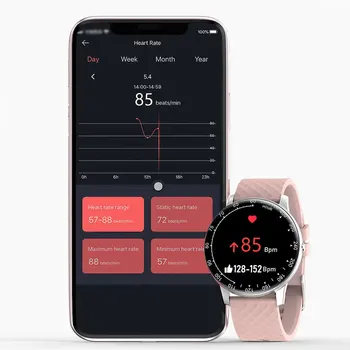 H30 Ceas Inteligent Bărbați Femei DIY Watchfaces Full Touch de Fitness Tracker Sport Smartwatch Pentru Android, Pentru iOS Telefon