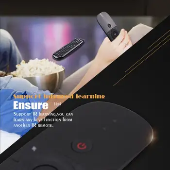 Mini 2.4 G Wireless Keyboard Wechip W1 Infraroșu de Detectare a Corpului Sens față-Verso Aer Fly Mouse-ul USB de la Distanță Pentru Android TV BOX PC-ul