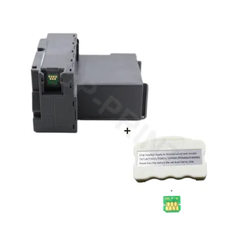 PASUL 1 buc T04D10 T04D1 de Întreținere a Rezervorului de Cerneală + Cip resetat compatibil pentru Epson L6168 L6178 L6198 L6170 L6190 L6191 L6171 printer