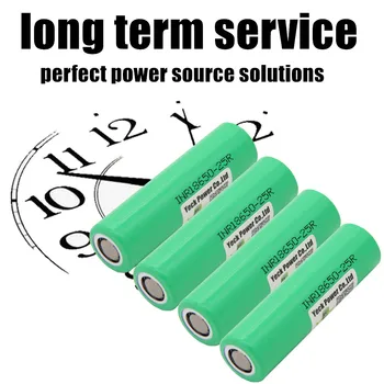 INR 18650 baterie li-ion 10C rata 25R baterii 2500mah 25A 3.7 V mare scurgere baterie reîncărcabilă akkumulator + 18650 incarcator