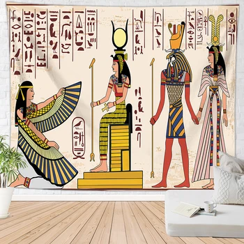 Antic egiptean decor tapiserie de perete covor picătură de transport maritim acasă camin de perete decoracion egipcia murală