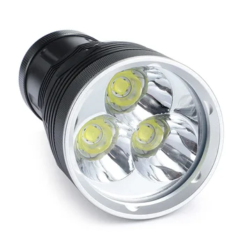 Nou Puternic, rezistent la apa 200M Adâncime de Scufundări Lanterna 3 x XHP70.2 Super-Luminos LED-uri Profesionale de Scufundare Subacvatica Lanterna Tactice