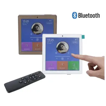 Bluetooth în Perete Amplificator Stereo cu Bluetooth fără Fir pentru Muzică în Perete Audio de Control cu Receptor radio FM,USB,SD Card,AUX In