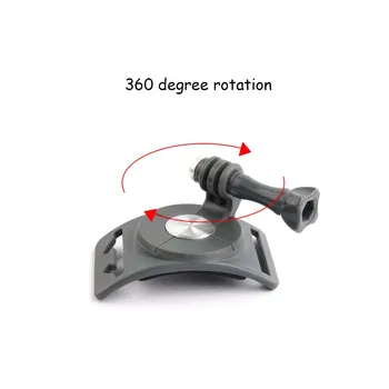 JINSERTA Rotație de 360 de Grade Mână Încheietura Curea pentru GoPro Hero 7/6/5/4 Go pro Parte Montare Suport Picior Trupa pentru Xiaomi yi 4k SJ4000