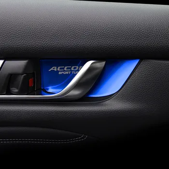 Pentru Honda Accord 10 2018 2019 mânerele ușilor SMD ușă interioară castron protector decorativ din oțel inoxidabil paiete modificarea