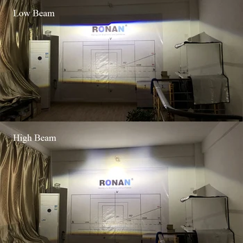 Ronan 2 buc 3.0 inch bi led proiector lentilă pentru hella 3r retrofit faruri modifica auto universale styling