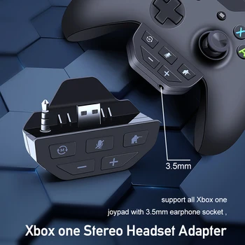 Sunet Amplificator de Căști Stereo cu Adaptor Audio Microfon Căști Converter pentru Xbox One Controller Gamepad Accesorii