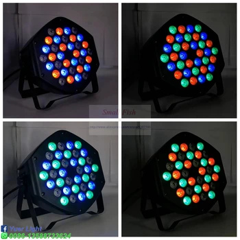În 2020, Noul LED tv cu Par de Culoare RGB 36x3W Iluminat Strobe DMX Pentru Atmosfera de Disco DJ Petrecere Muzica de Club ring de Dans BAR Întunecare