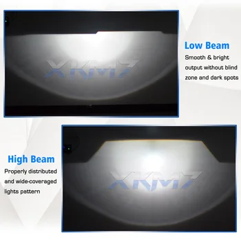 Angel Eyes Bi-xenon Obiectiv Reabilitare Proiector Mini 2.0 inch HID H1 Lampa LED Pentru H4 H7 Faruri Lumini Auto Accesorii Tuning DIY