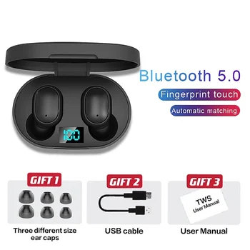 2021 Vânzare Fierbinte TWS Impermeabil Sporturi Bluetooth 5.0 Wireless Căști Căști Cu Microfon Pentru Xiaomi Redmi Telefoane Mobile