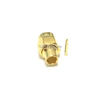 100 buc Aur SMA Male Conector pentru Adaptor RG402