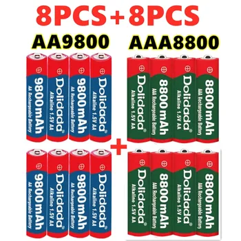 AA + AAA serie de baterii de 1.5 V de încărcare a bateriei de potrivire selecție, potrivit pentru aer conditionat telecomanda, ceas, etc