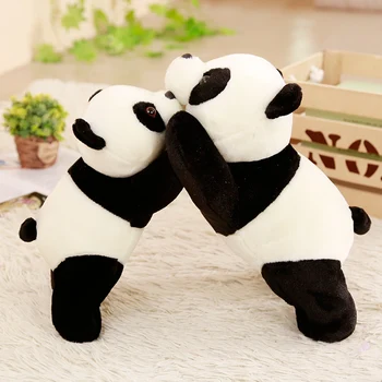 Babiqu 1 buc 35/50cm Kawaii Minte Panda de Pluș, Jucării Umplute Animale Papusa pentru copii Copii Cadou de Ziua de nastere Drăguț pui de Somn & Perna Canapea