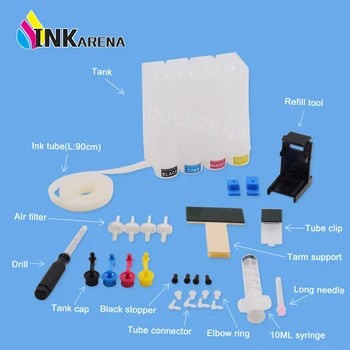 Continuous Ink Supply Sistem Diy Kit Pentru HP 350 351 XL Cartuș de Cerneală Photosmart C4580 C4583 C4585 C4599 C5200 Imprimantă Ciss Rezervor