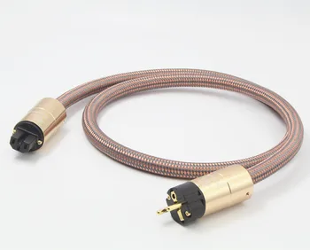 Xangsnae febra OFC cablu de alimentare NE-cablu de alimentare hifi American standard CD audio amplificator amp UE conectați cablul de Alimentare hifi