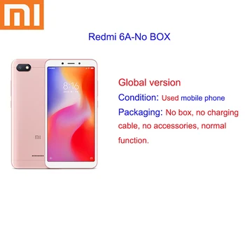 Xiaomi Redmi 6a Full Netcom 4G Smart Telefon Dual SIM Veritabil telefon mobil Utilizat Nici o cutie Folosit