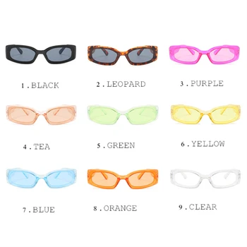 NYWOOH Epocă ochelari de Soare Patrati Femeile Mic Dreptunghi Ochelari de Soare Doamnelor Designer de Brand de Lux Clar Lentile UV400 Ochelari