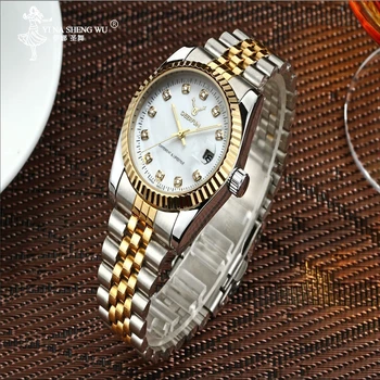 Reloj Hombre Top Brand de Lux Cuarț Ceas 2019 Bărbați Sport Ceas de mână de culoare de Aur Ceas Zegarki Meskie Relogio Masculino-Te