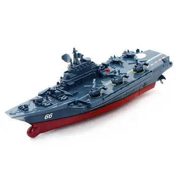 LeadingStar 2.4 G Control de la Distanță Militare nave de Război Model de Jucarii Electrice Impermeabile Mini Portavion Cadou pentru Copii