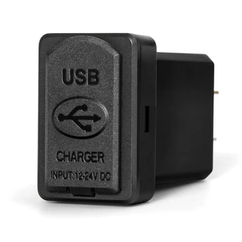 12V Dual USB Masina Încărcător Voltmetru LED 4.8 Un Adaptor de Alimentare Pentru Toyota Telefon Inteligent