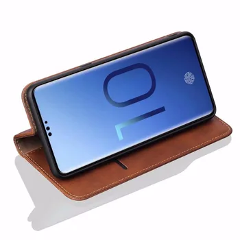 De lux Piele Flip Unic Magnet Design Stea de Caz Pentru Samsung Galaxy S10 S10E Plus portofel Cazuri de Protecție Capacul din Spate
