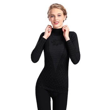 2020 Noua Moda Imprimate cu Dungi pentru Femei Lenjerie de corp Termică Set de Iarna cu Guler Bumbac Lung Johns Femei termo Îmbrăcăminte Pijamale