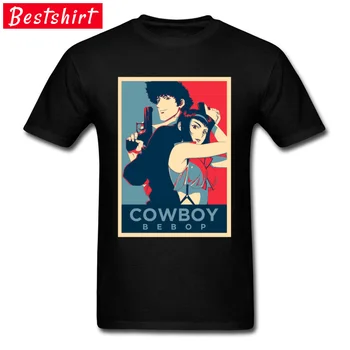 Ieftine Topuri Tricou Cowboy Bebop Constelații Anime Japonez Tricouri Europa Maneca Scurta Bumbac Toate Rotund Gat Barbati Top T-shirt