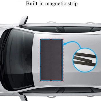 Parasolarului trapei Net Auto Moonroof Plasă de Design Magnetic Instalare Rapidă Soare UV Protectie