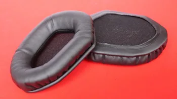 Inlocuire tampoane pentru urechi din Piele pernă de piese de schimb pentru V-MODA Crossfade M-80 M80 căști (Negru)