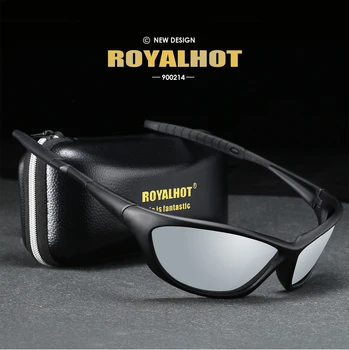 RoyalHot Bărbați Femei Polarizate Cadru Oval De Sport Ochelari De Soare Vintage Ochelari De Soare Retro Ochelari De Nuante Oculos De Sex Masculin 900214