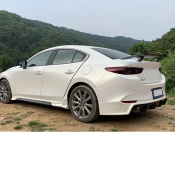 CEYUSOT PENTRU Real Fibra de Carbon Spoiler Noua Mazda 3 2019 2020 Mazda3 Sedan cu Portbagaj Spate Coada de Buze Aripi Accesorii GT Stil M3