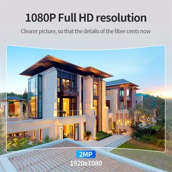 Tuya Camera 1080P HD fără Fir în aer liber, WiFi Camera IP Audio bidirecțional de Urmărire Automată Viziune de Noapte IP66 rezistent la apa de Viață Inteligentă