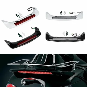 Motocicleta ABS Spoiler Portbagaj LED Roșu Lumina de Frână Spate Pentru Honda Goldwing GL1800 01-17 15 motociclete accesorii