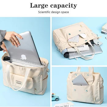 2020 Tinerilor fata Geanta de Laptop pentru MacBook 13 14 15 inch saci de Messenger Notebook Sleeve Realizarea Geantă de mână de Moda femeie Servieta