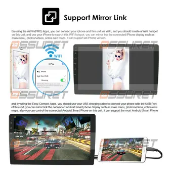 2G+32G Android 10 autoradio Pentru Mitsubishi Outlander 3 2012-2018 Radio Auto Multimedia Player Video de Navigare GPS 2 din nodvd 4G