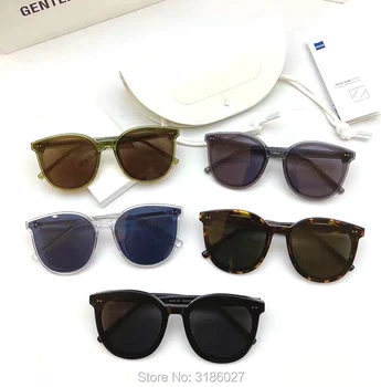 2020-coreean SOLO marca Steaua Populare ochelari de Soare pentru Femei de Moda Cadru Rotund ochelari de Soare pentru Bărbați ochelari de Soare Blând Pachet de Lux