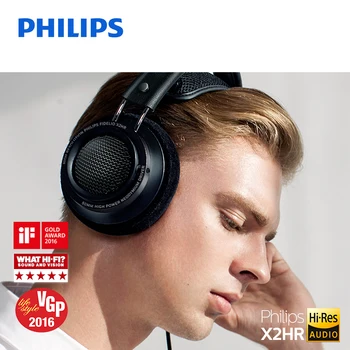 Philips Fidelio X2HR căști votat cel mai bun produs în cu 50 mm de mare putere cu mașina 3meters Lungimea Liniei pentru xiaomi smartphone