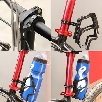 GUB Ultralight Biciclete Cușcă de Sticlă de Apă Adaptor Reglabil Rotatie de Biciclete de Apa Rack Tija Ghidon Suport Sticla de Montare Clip